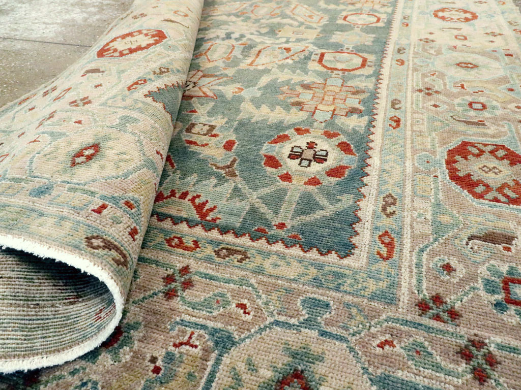 Vintage Persian Malayer Accent Rug, No.27222 - Gss