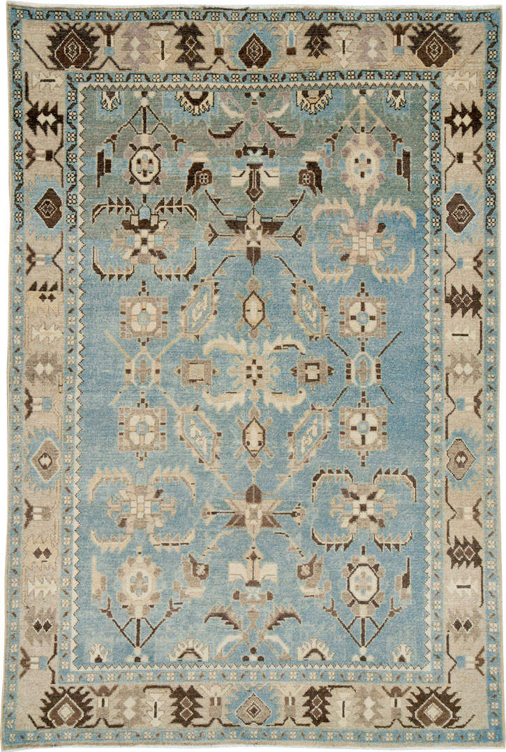 Vintage Persian Malayer Rug, No.27225 - Gss