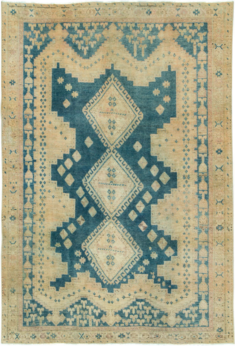 Vintage Persian Afshar Rug, No.27227 - Gss
