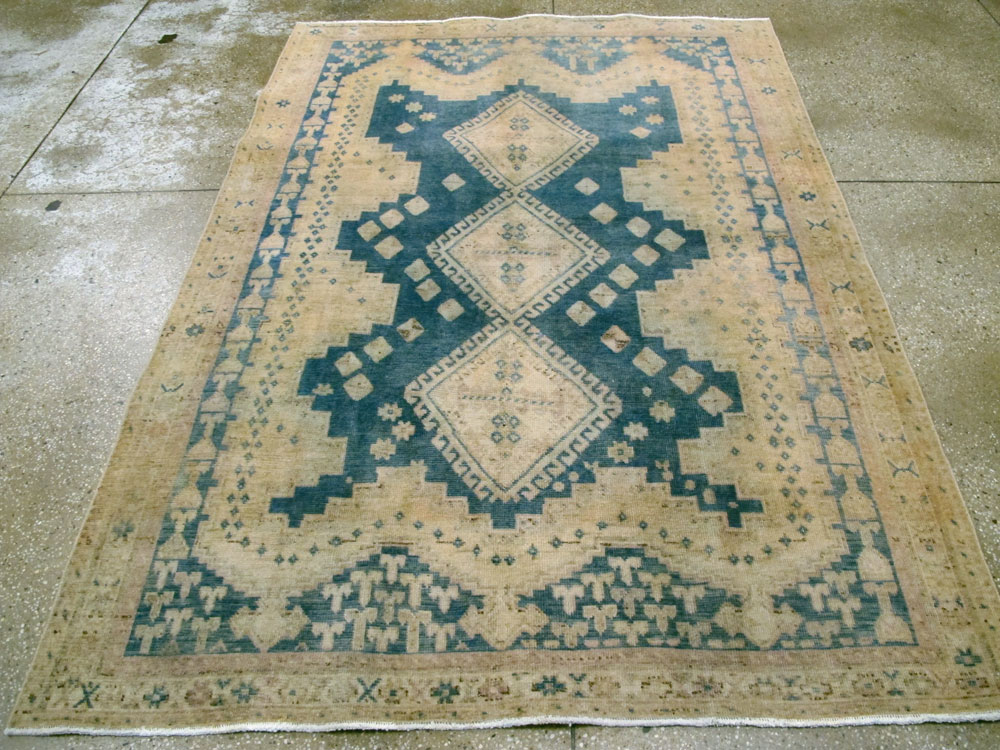 Vintage Persian Afshar Rug, No.27227 - Gss