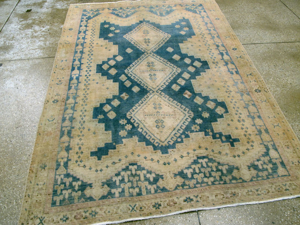 Vintage Persian Afshar Rug, No.27227 - Gss