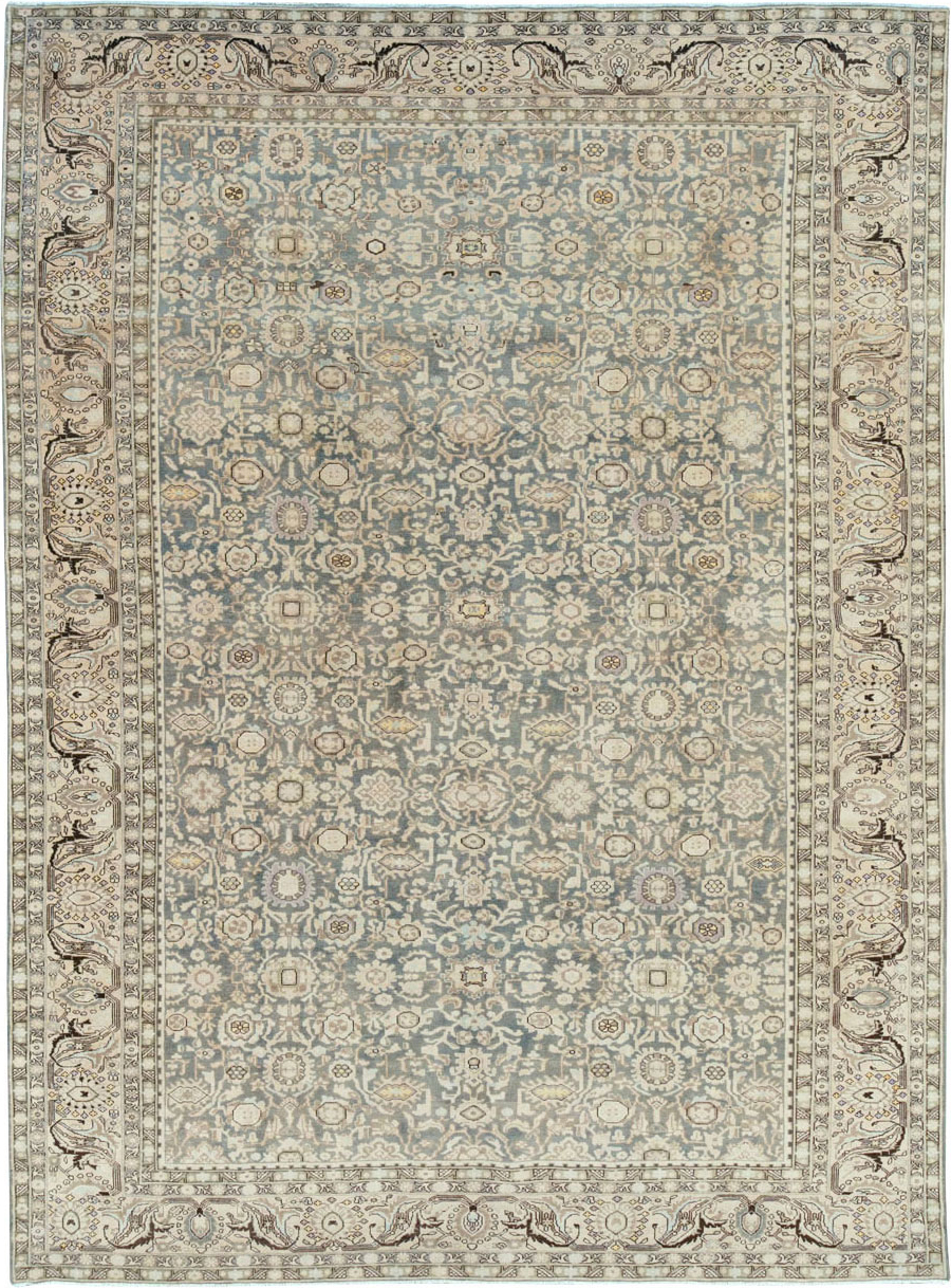 Vintage Persian Malayer Room Size Carpet, No.27234 - Gss