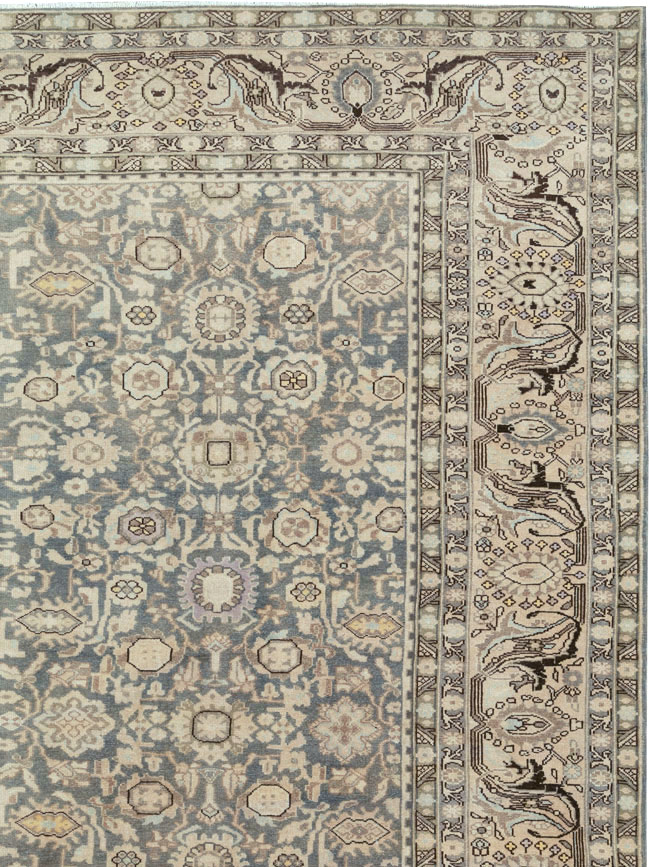 Vintage Persian Malayer Room Size Carpet, No.27234 - Gss