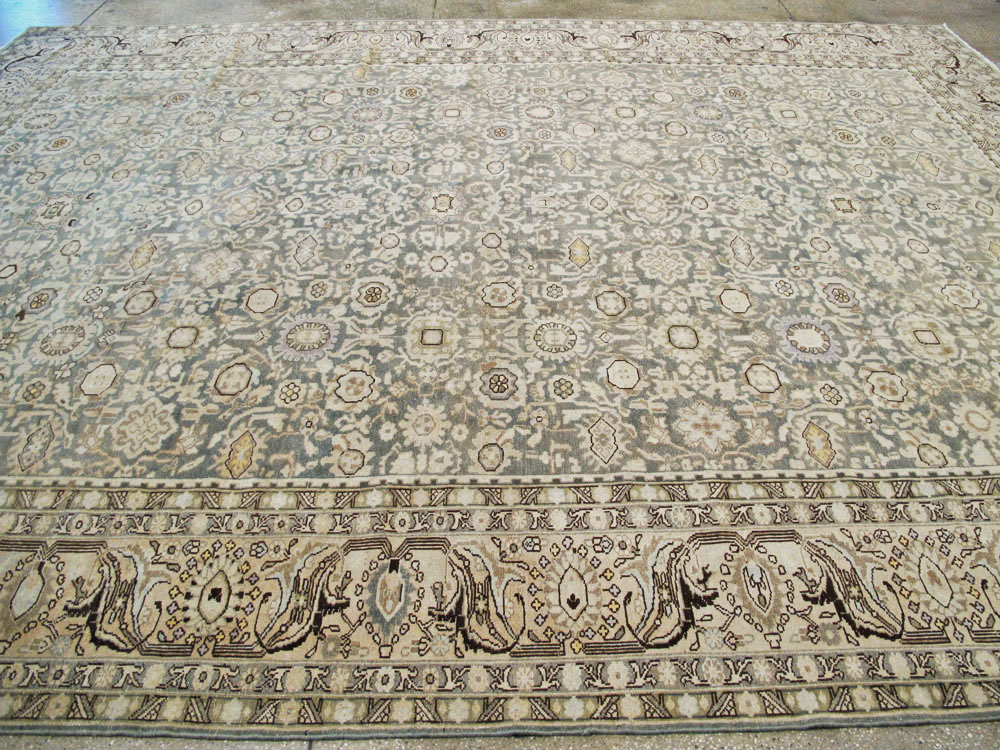 Vintage Persian Malayer Room Size Carpet, No.27234 - Gss
