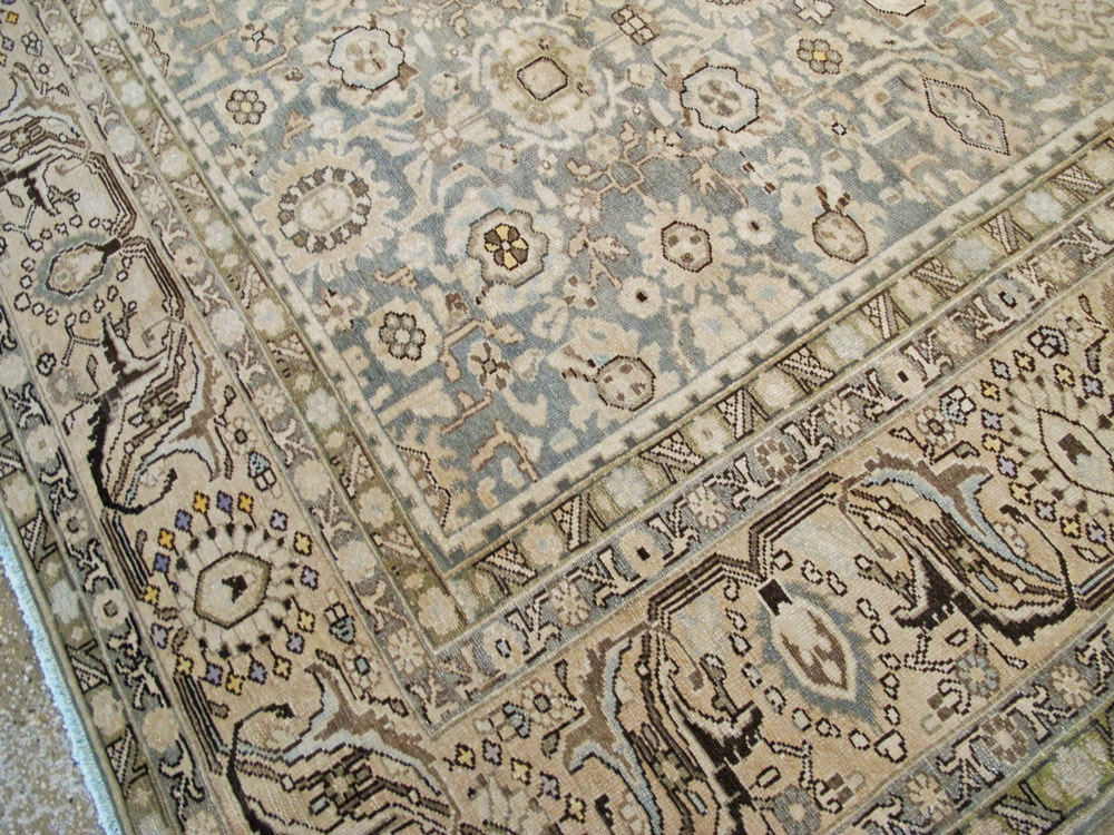 Vintage Persian Malayer Room Size Carpet, No.27234 - Gss