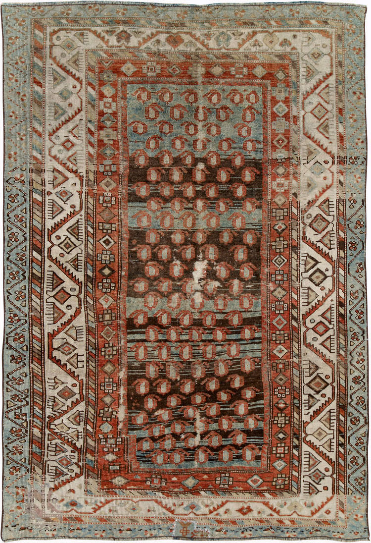 Vintage Persian Kurd Rug, No.27236 - Gss