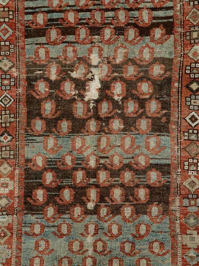 Vintage Persian Kurd Rug, No.27236 - Gss