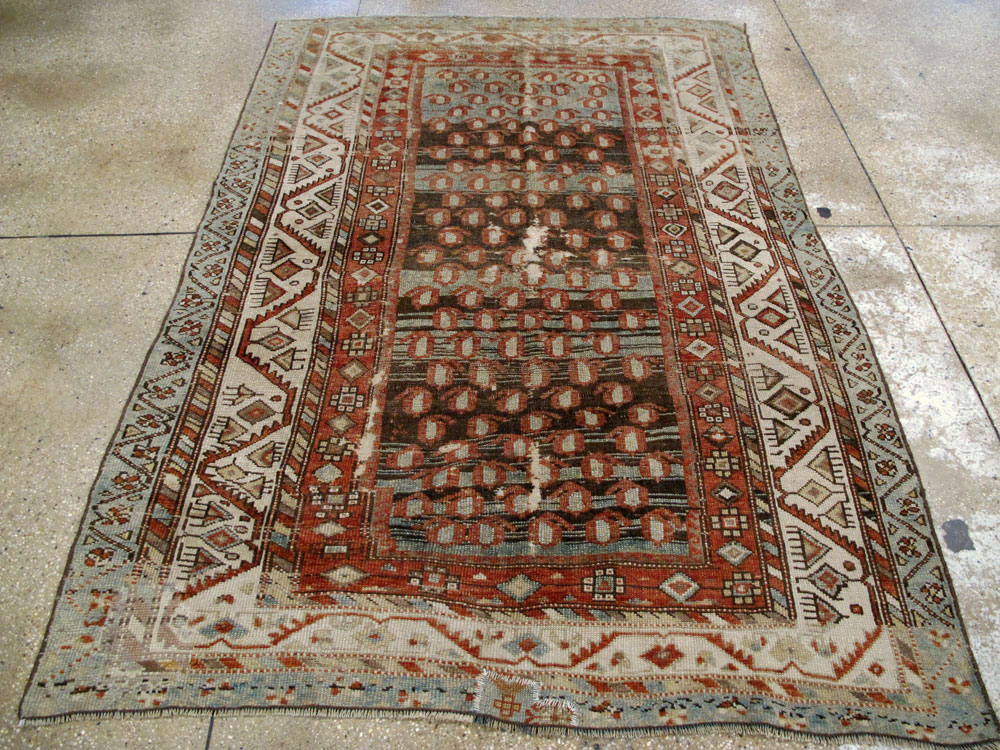 Vintage Persian Kurd Rug, No.27236 - Gss