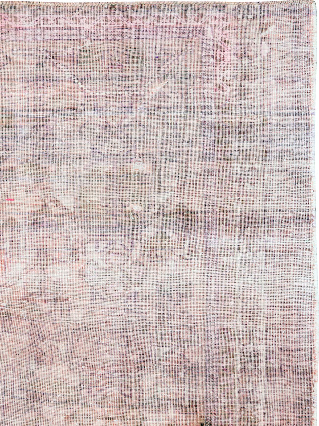 Vintage Persian Afshar Distressed Rug, No.27237 - Gss