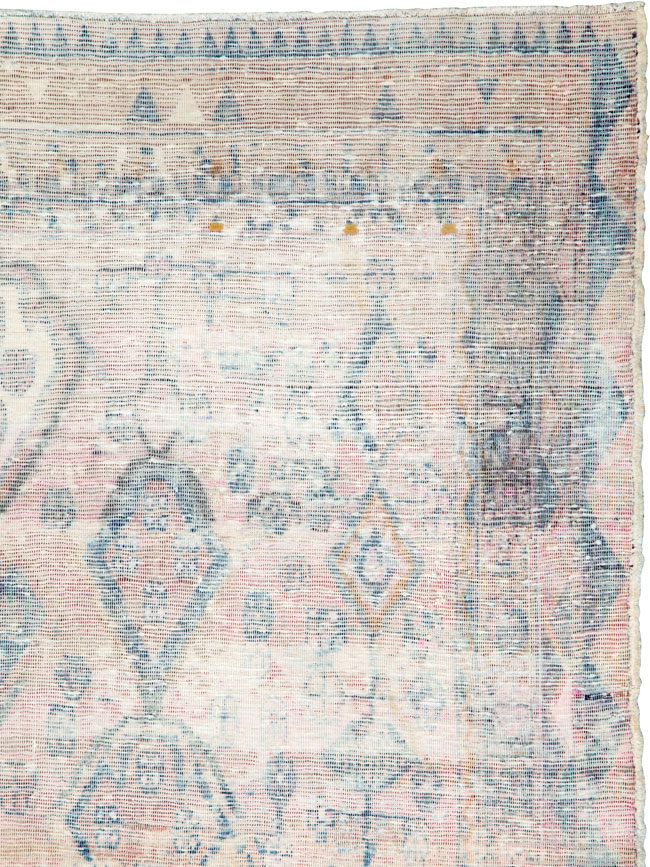 Vintage Persian Afshar Distressed Rug, No.27240 - Gss