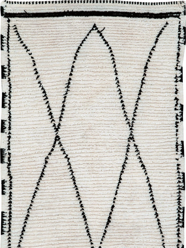 Contemporary Moroccan Runner, No.27246 - Gss