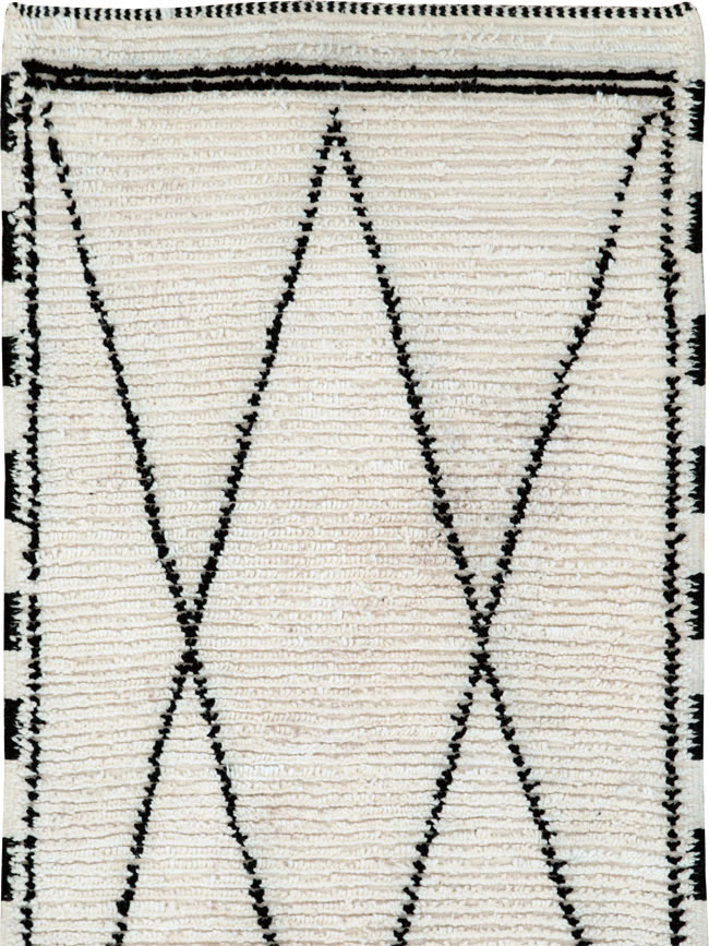 Contemporary Moroccan Runner, No.27246 - Gss