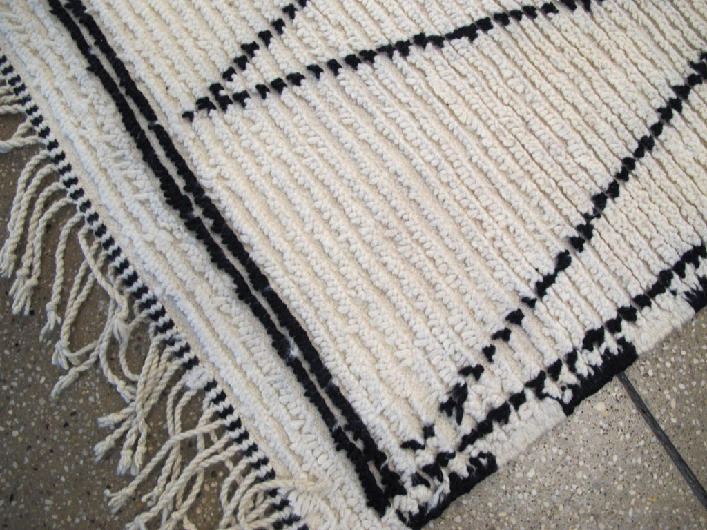 Contemporary Moroccan Runner, No.27246 - Gss