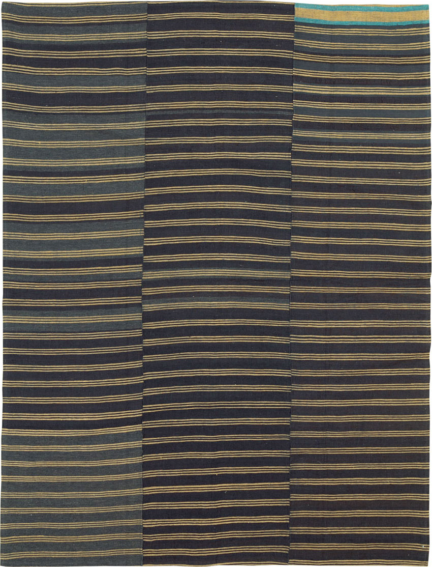 Mid-Century Turkish Flatweave, No.27255 - Gss