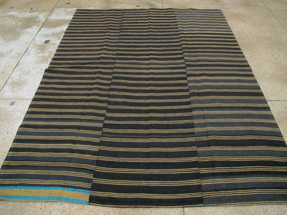 Mid-Century Turkish Flatweave, No.27255 - Gss