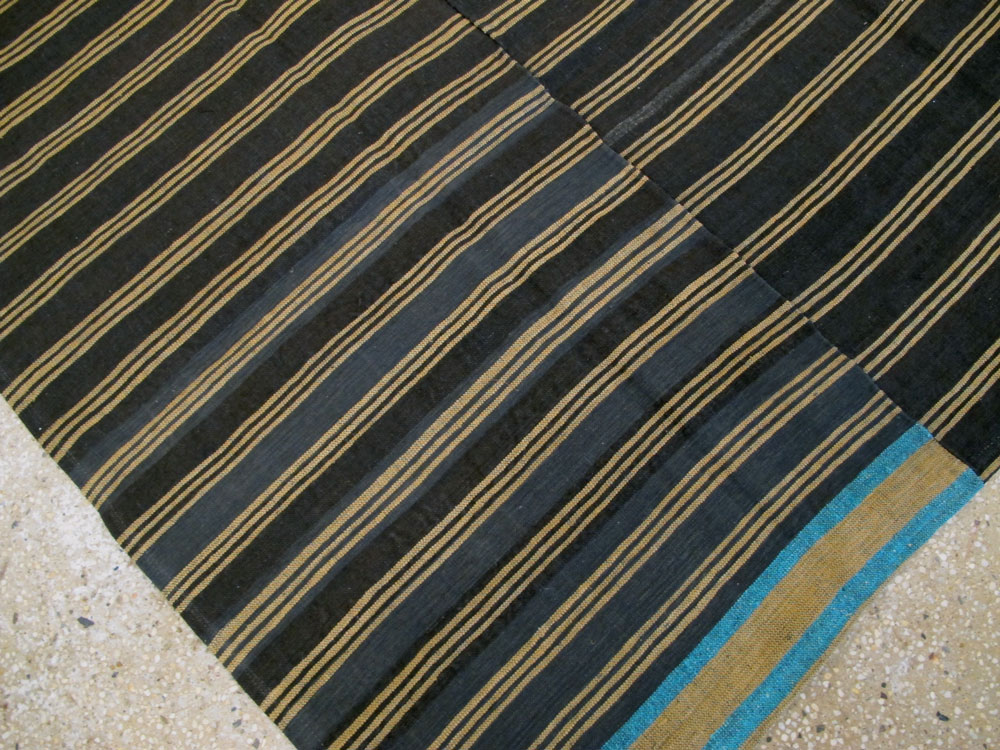 Mid-Century Turkish Flatweave, No.27255 - Gss