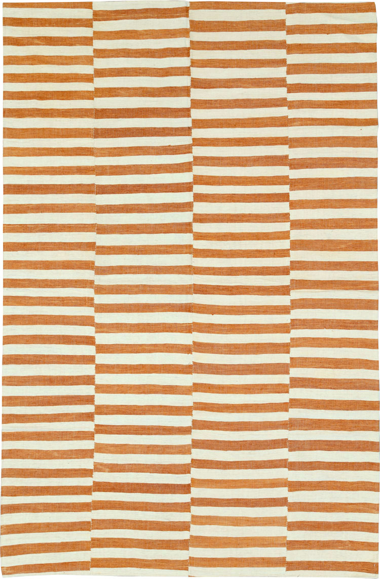 Mid-Century Flatweave, No.27256 - Gss