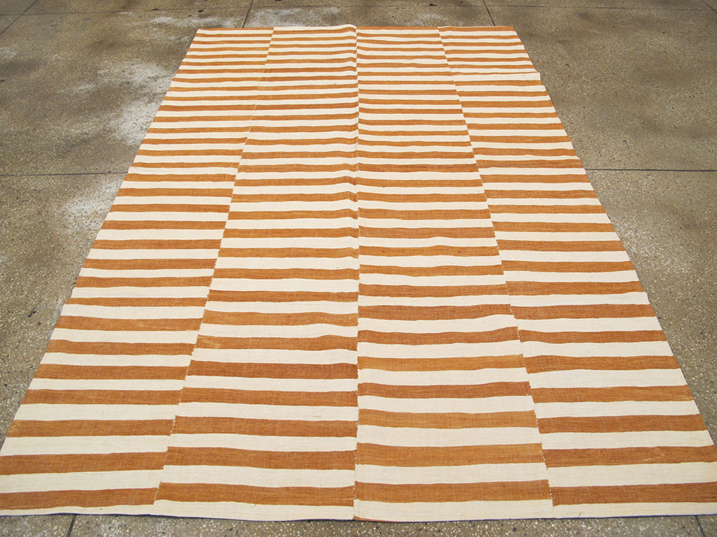 Mid-Century Flatweave, No.27256 - Gss