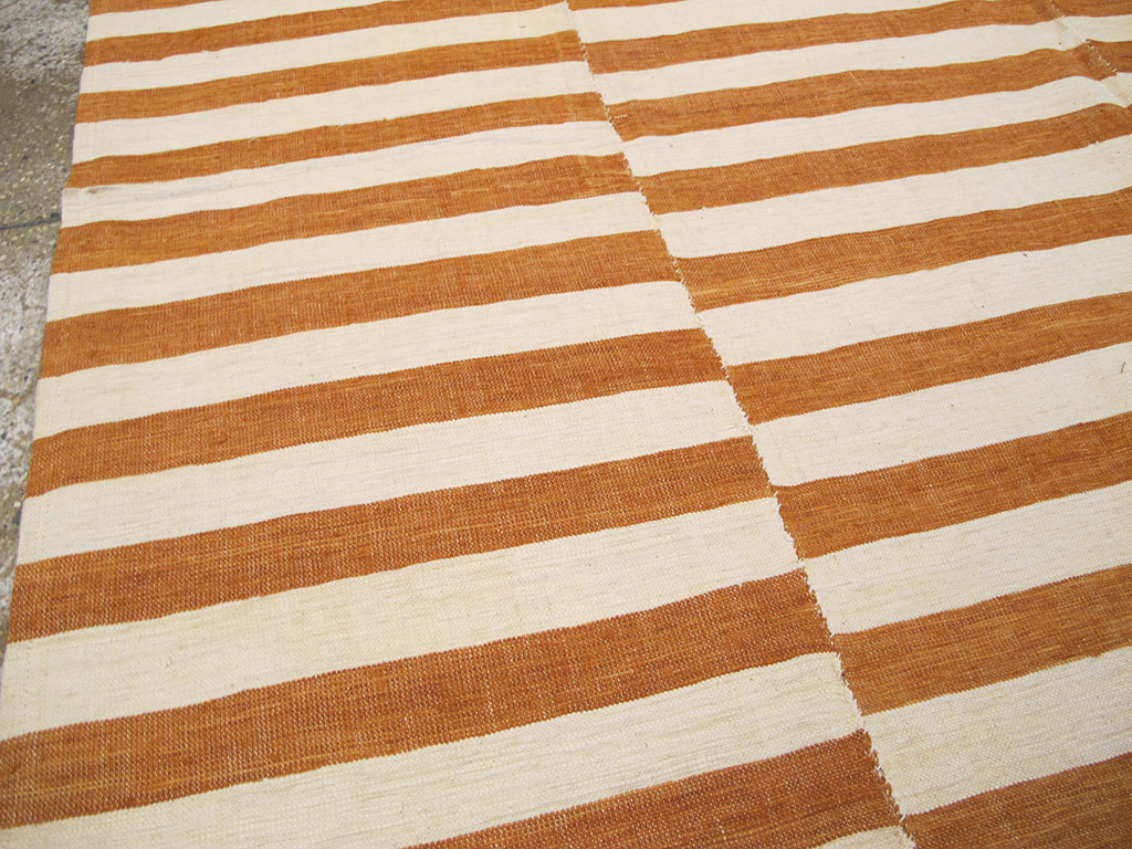 Mid-Century Flatweave, No.27256 - Gss