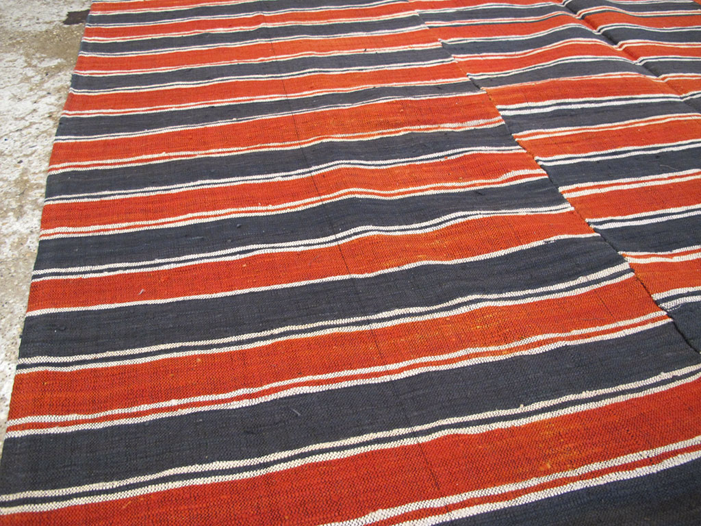 Vintage Turkish Flatweave, No.27259 - Gss