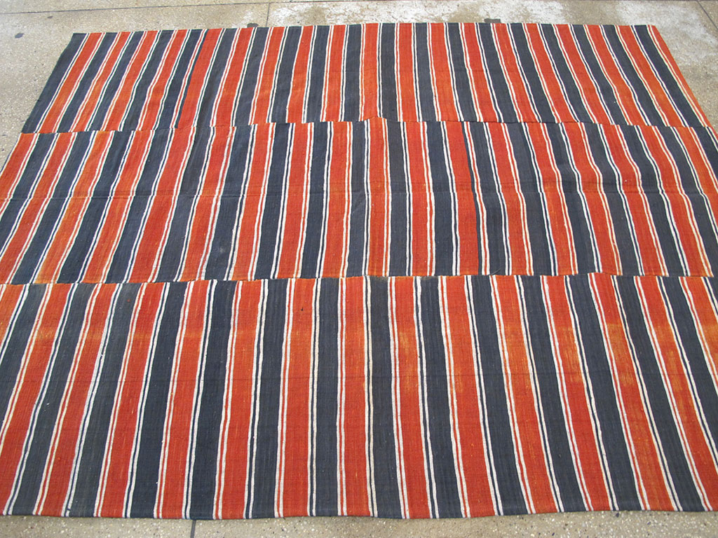 Vintage Turkish Flatweave, No.27259 - Gss