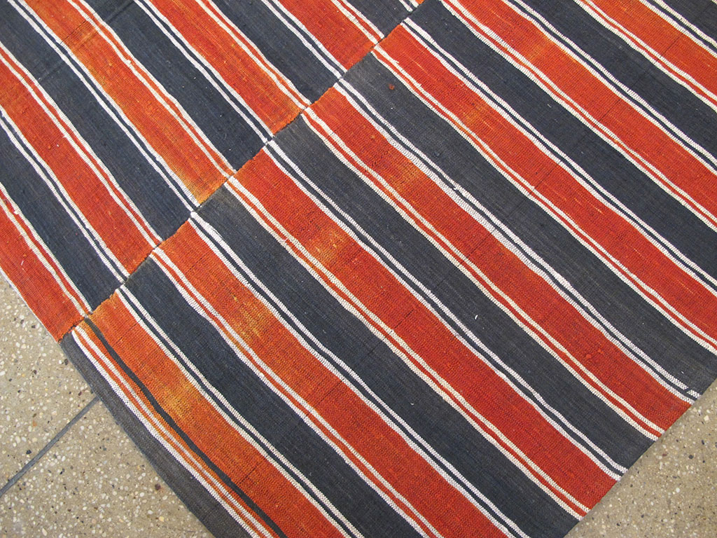 Vintage Turkish Flatweave, No.27259 - Gss