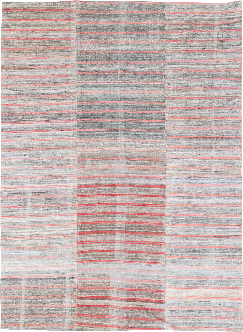 Vintage Turkish Flatweave, No.27261 - Gss