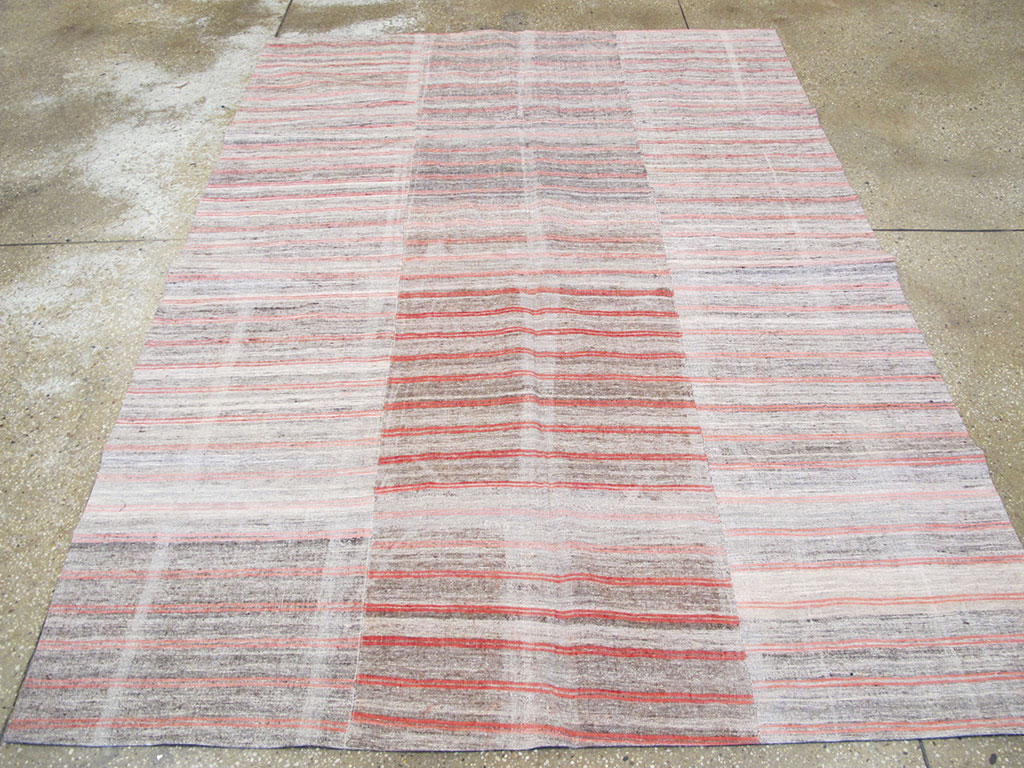 Vintage Turkish Flatweave, No.27261 - Gss