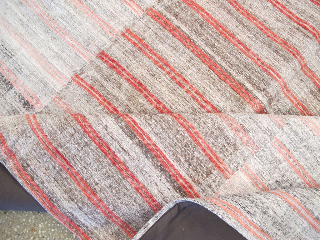 Vintage Turkish Flatweave, No.27261 - Gss