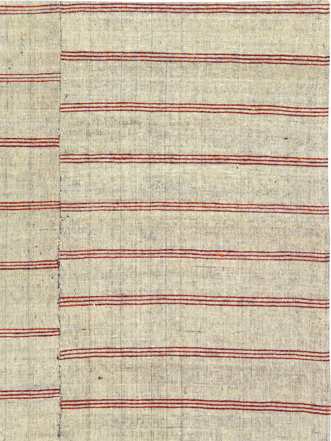 Vintage Turkish Flatweave Kilim Accent Rug, No.27264 - Gss