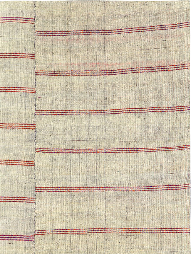 Vintage Turkish Flatweave Kilim Accent Rug, No.27264 - Gss