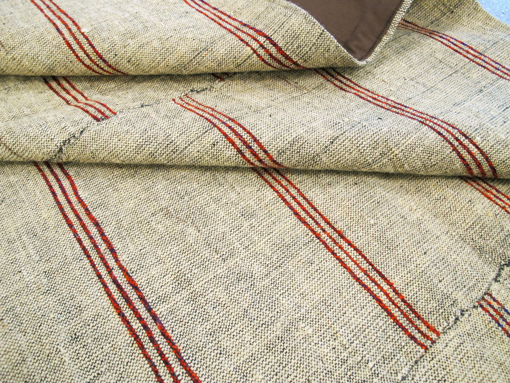 Vintage Turkish Flatweave Kilim Accent Rug, No.27264 - Gss