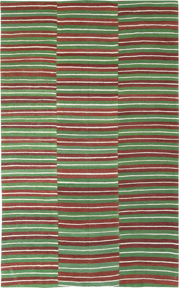 Vintage Turkish Flatweave, No.27265 - Gss