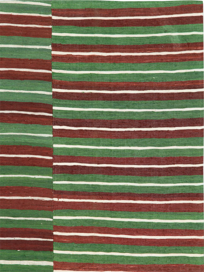 Vintage Turkish Flatweave, No.27265 - Gss