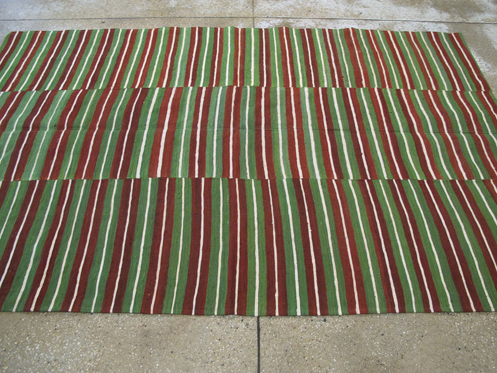 Vintage Turkish Flatweave, No.27265 - Gss