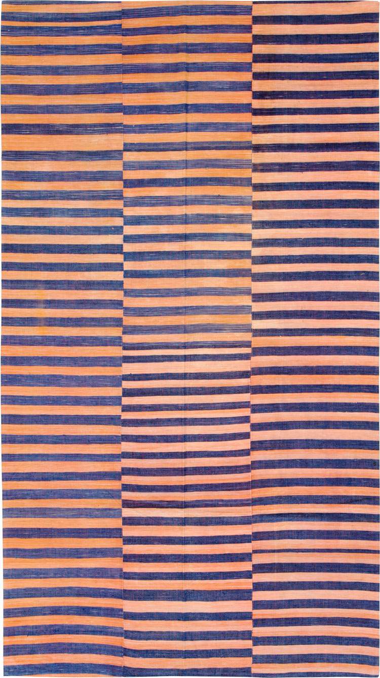 Vintage Turkish Flatweave Accent Rug, No.27273 - Gss