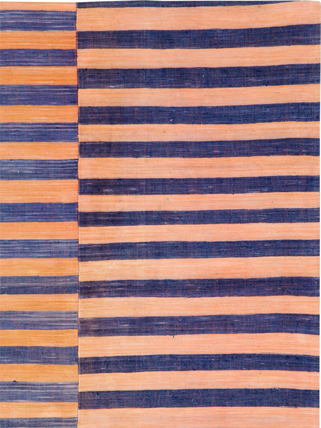 Vintage Turkish Flatweave Accent Rug, No.27273 - Gss