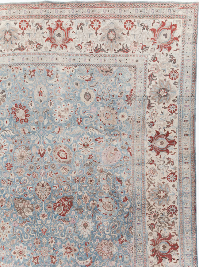 Antique Persian Tabriz Carpet, No.27287 - Gss