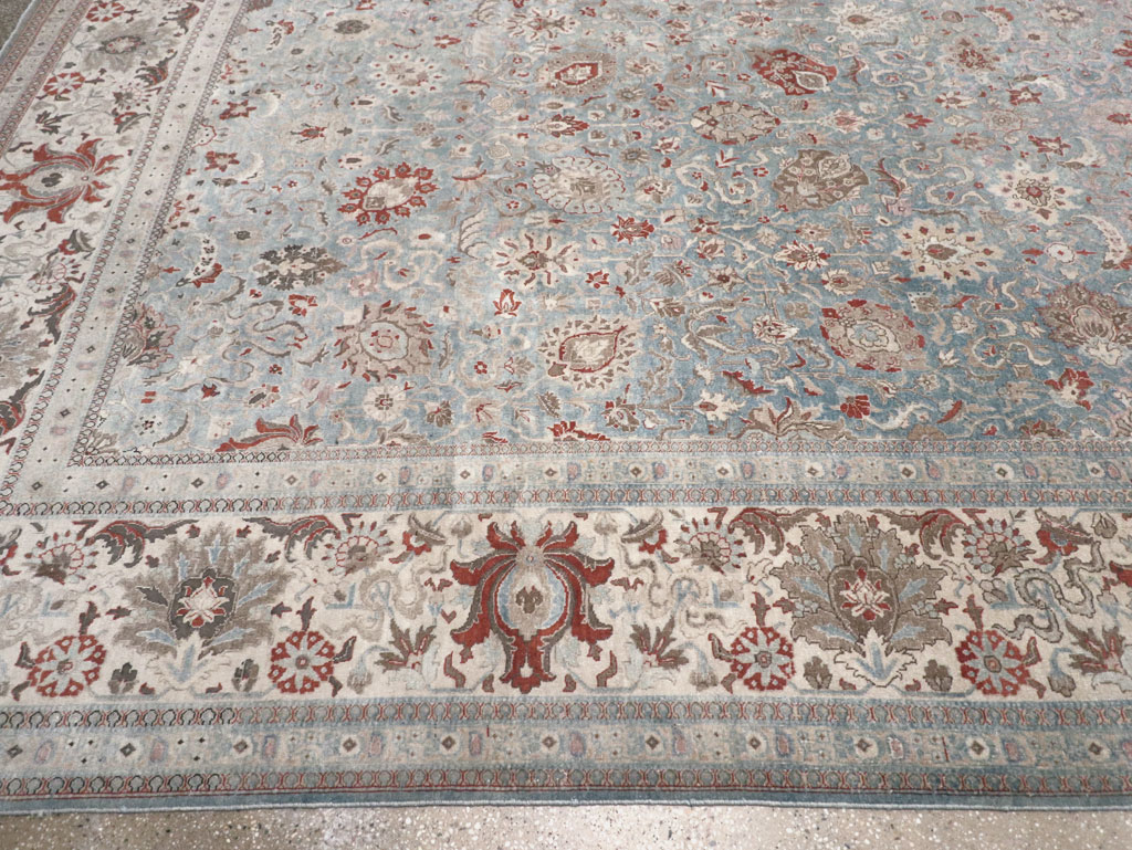Antique Persian Tabriz Carpet, No.27287 - Gss