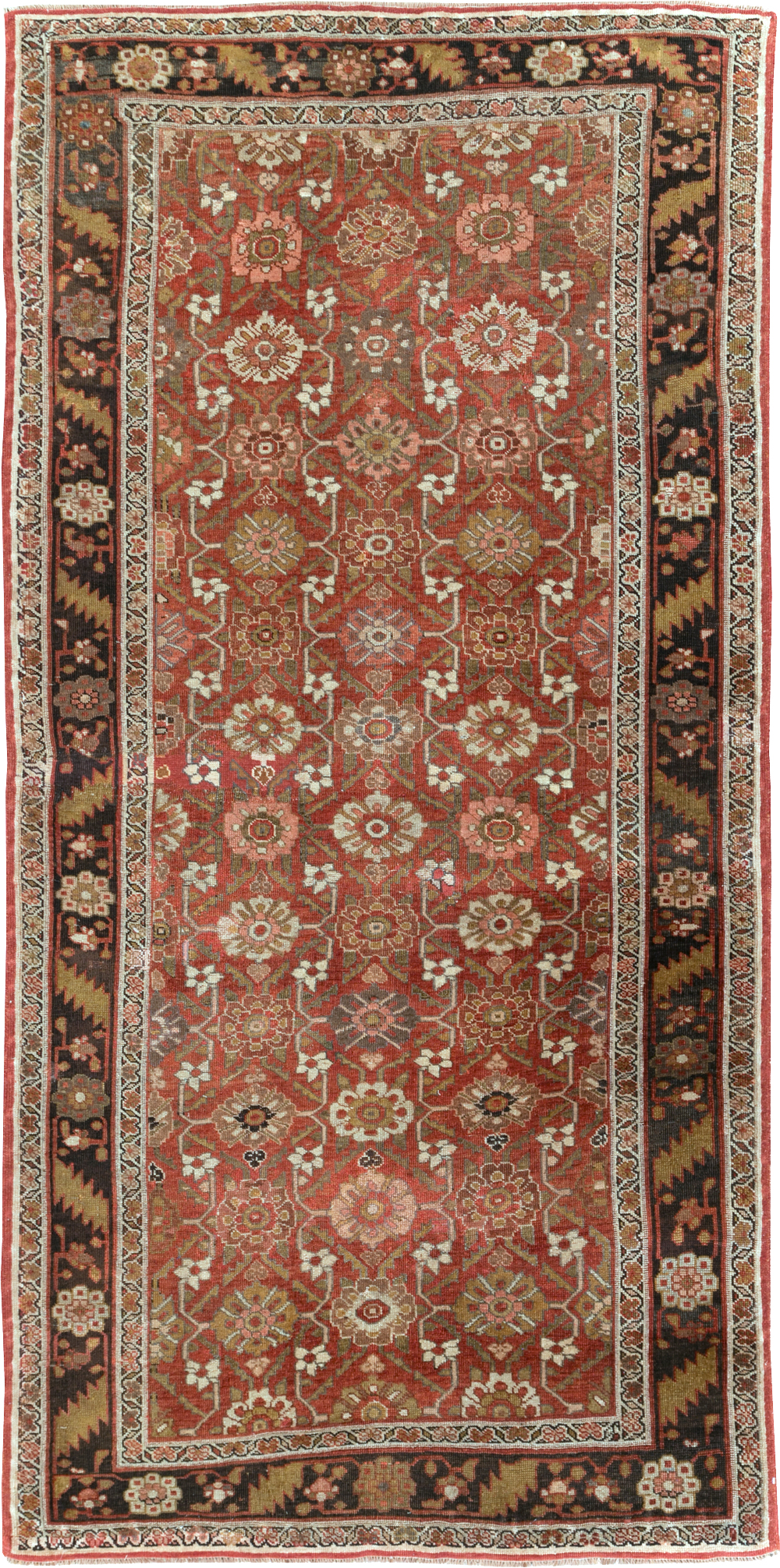 Antique Persian Bidjar Gallery Rug, No.27288 - Gss