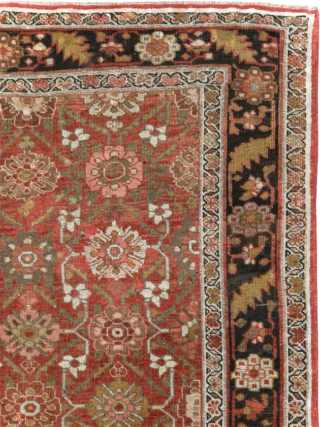 Antique Persian Bidjar Gallery Rug, No.27288 - Gss