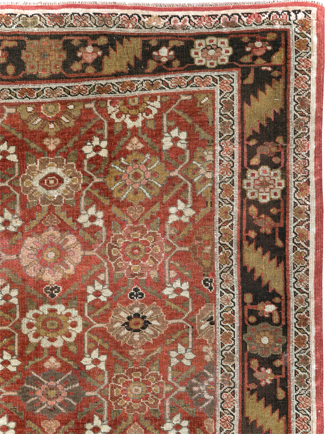 Antique Persian Bidjar Gallery Rug, No.27288 - Gss