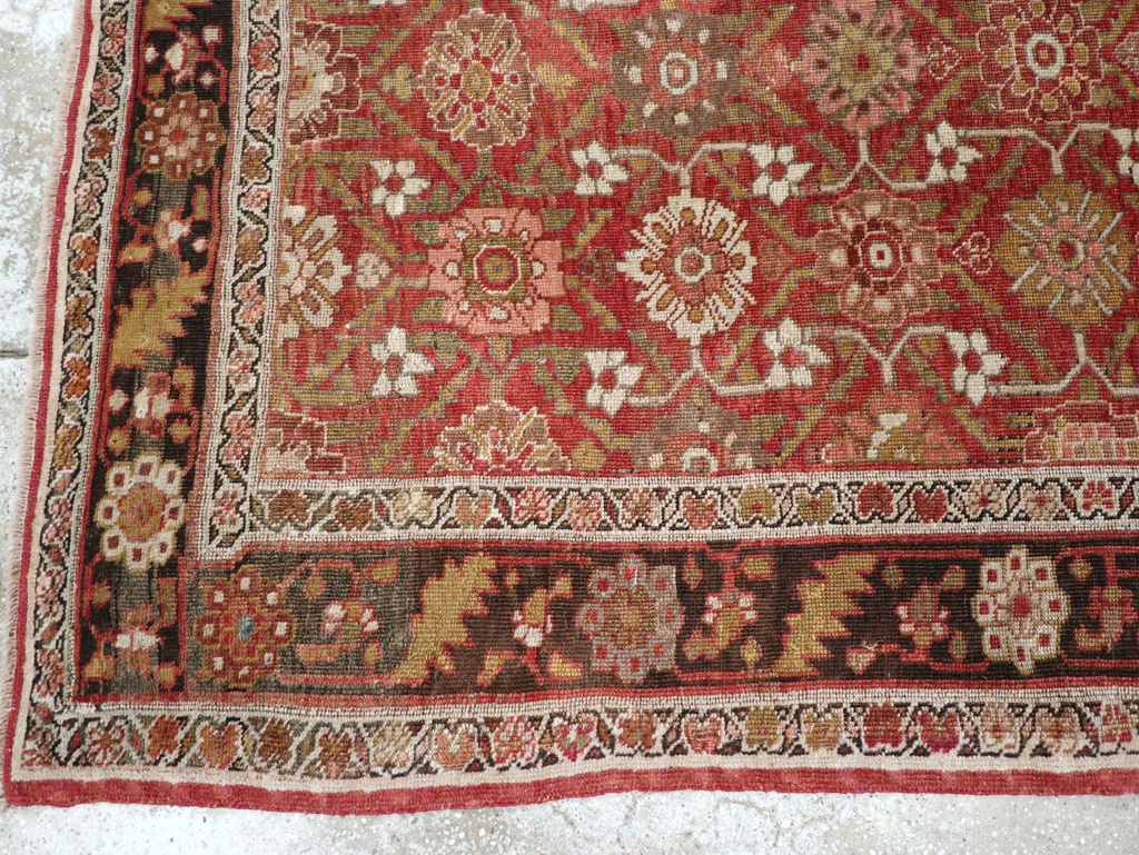 Antique Persian Bidjar Gallery Rug, No.27288 - Gss
