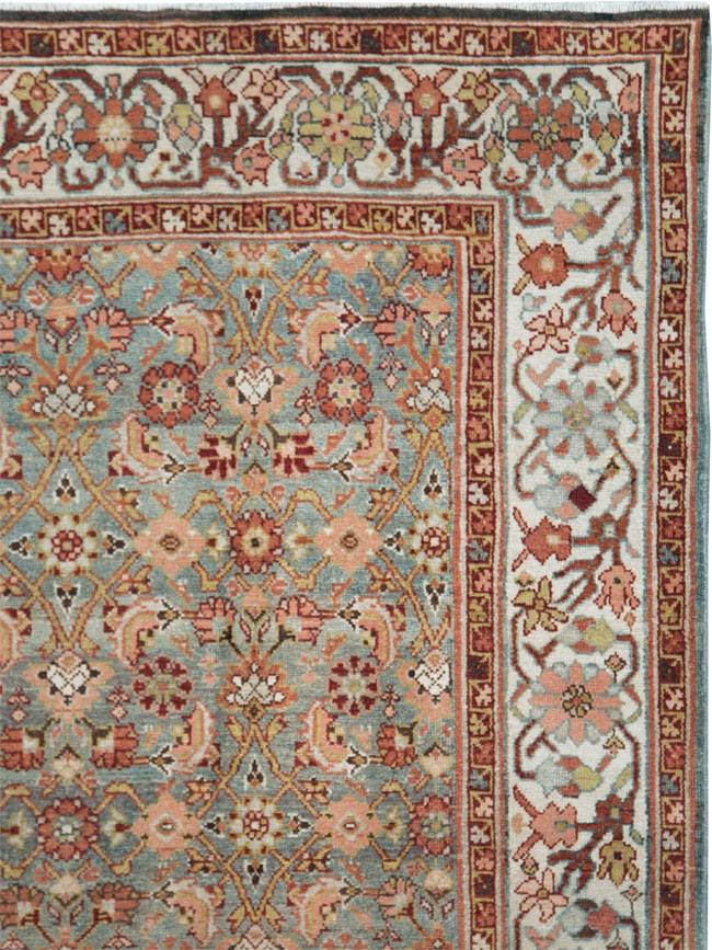 Vintage Persian Malayer Long Gallery Carpet, No.27291 - Gss