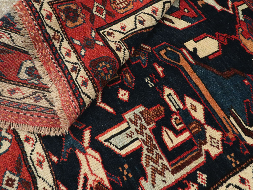 Antique Persian Kurd Pictorial Gallery Rug, No.27293 - Gss