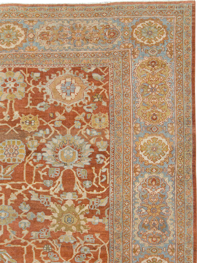 Antique Persian Mahal Carpet, No.27294 - Gss