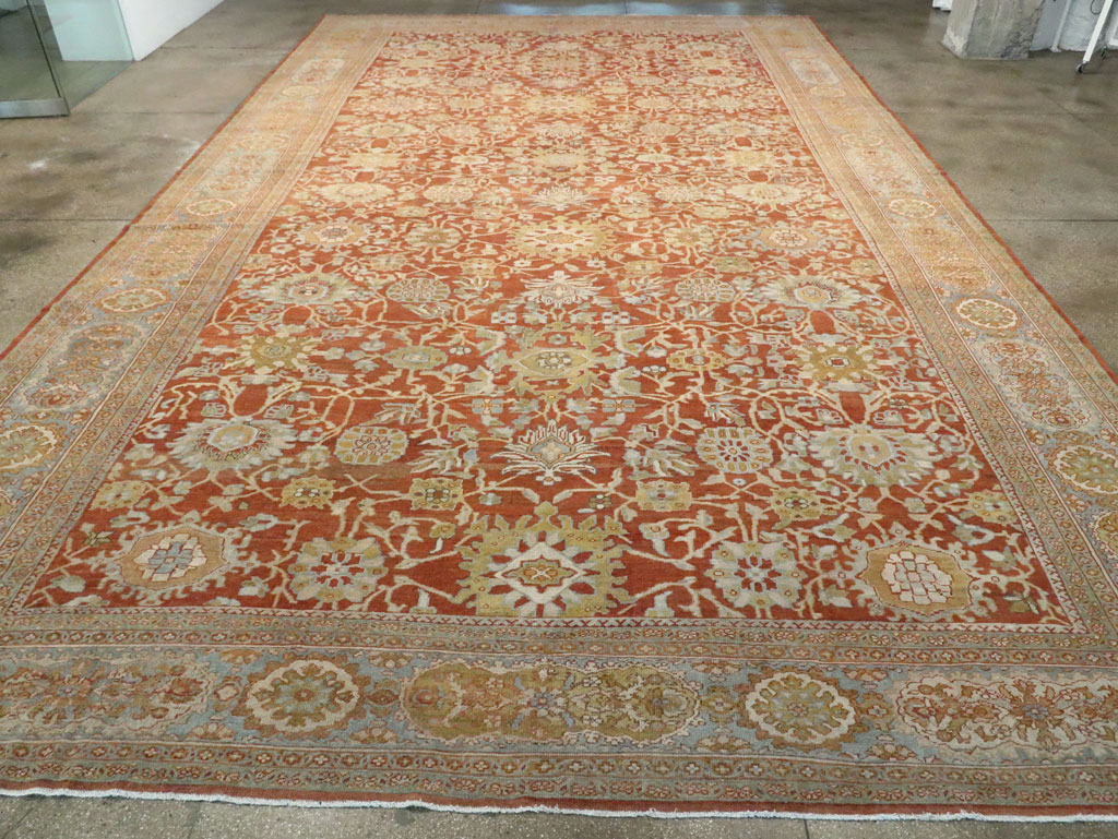 Antique Persian Mahal Carpet, No.27294 - Gss