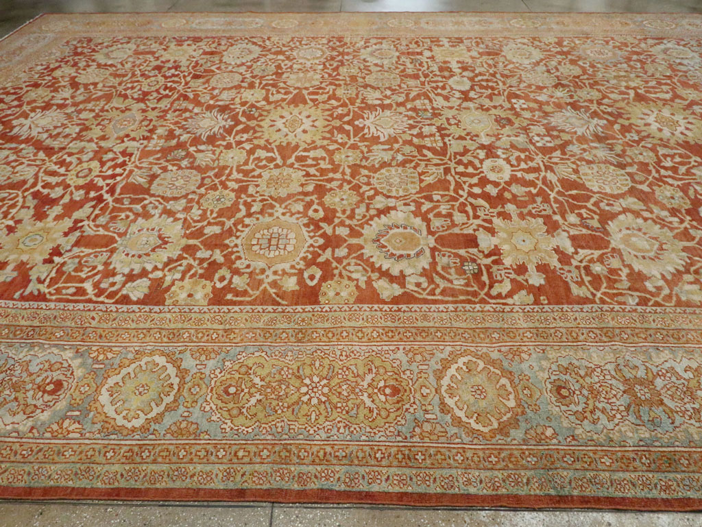 Antique Persian Mahal Carpet, No.27294 - Gss