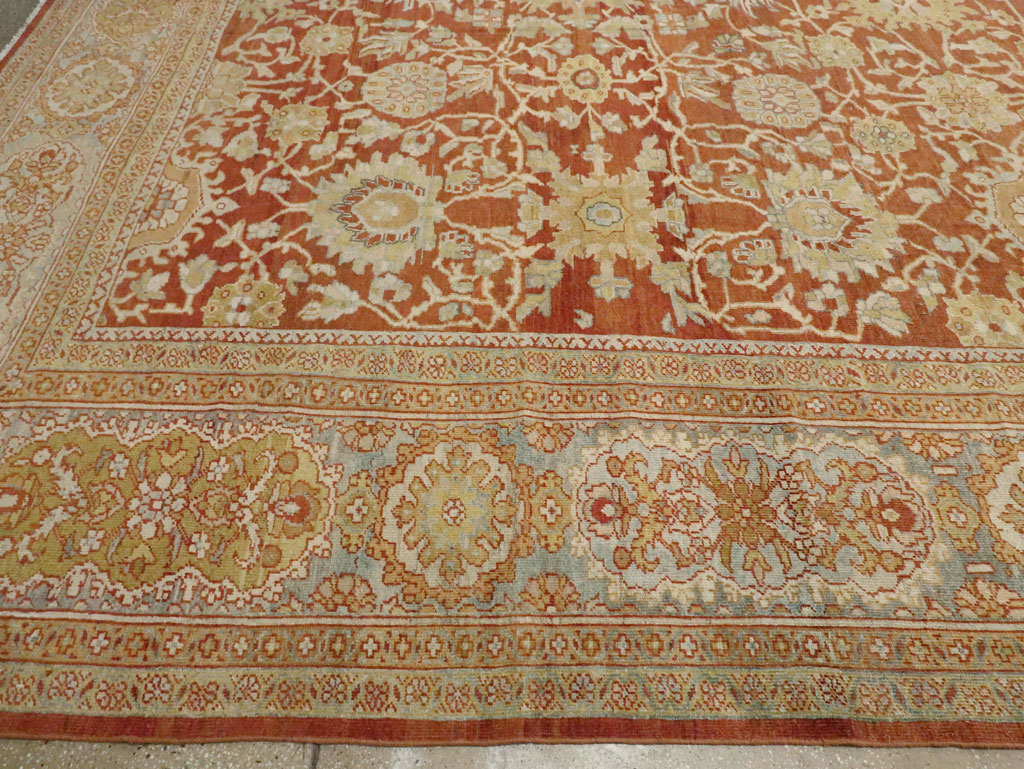 Antique Persian Mahal Carpet, No.27294 - Gss
