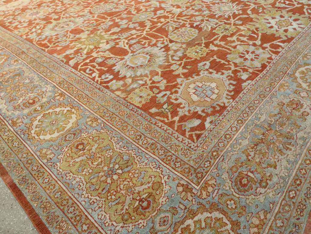 Antique Persian Mahal Carpet, No.27294 - Gss